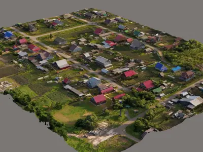 Aerial scan 14 3D model