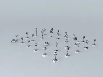 Burninator Grid Free 3D model