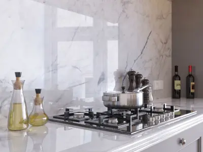 Classic kitchen 3D model