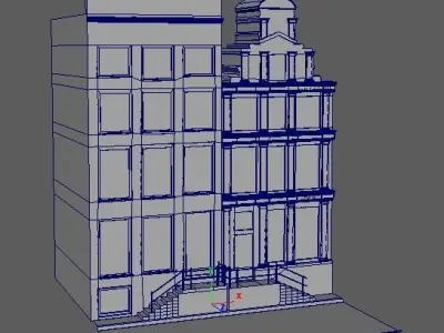 Building amsterdam 3D model