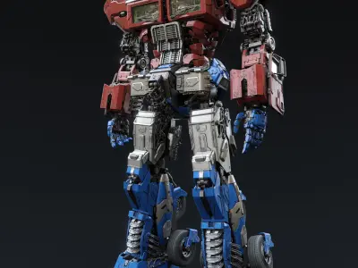 Optimus prime Print 3d 3D print model