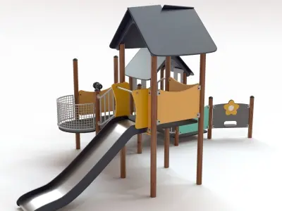 Climbing Castle 3D model