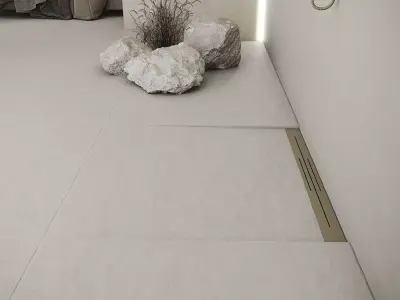 Neutral Beige Wall Plaster Texture 3D Model  Texture