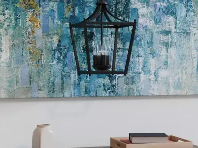 Ceiling Lamp 34 JV01 3D model