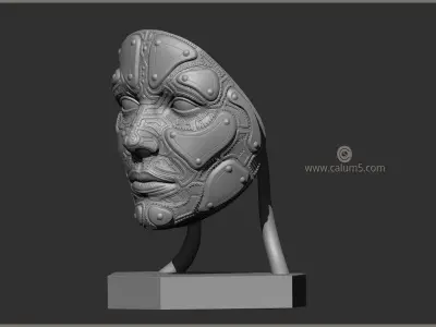 C5X High detail model 3D print model