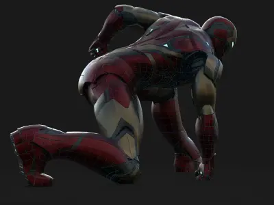 IRON MAN MARK 85  Low-poly 3D model