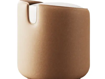 Suite Pouf By Capital Collection 3D model