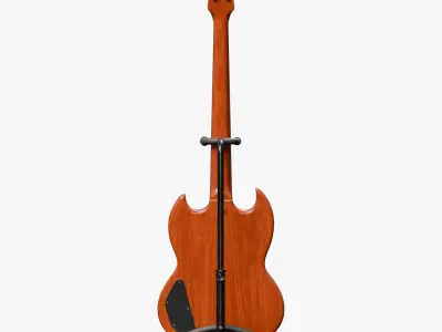  Gibson SG Wood Bass Guitar PBR 