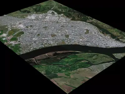 Samara - Russia 3D model