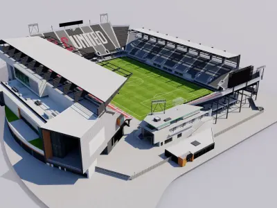 Audi Field - Washington DC - USA 3D model