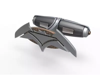 Burn mark from the game Batman Arkham Knight 3D print model