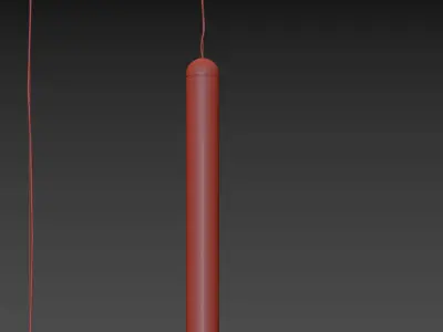 Tom Dixon Tube Light - Horizontal and Vertical 3D Model 3D model