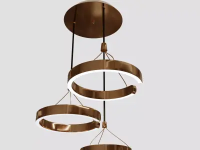 Chandelier 03 3D model