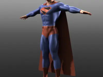 Kingdom Come Costume Low-poly 3D model