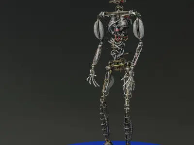Humanoid Robot 3D model