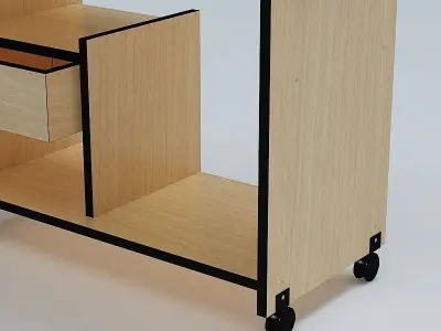 Computer Table 3D model