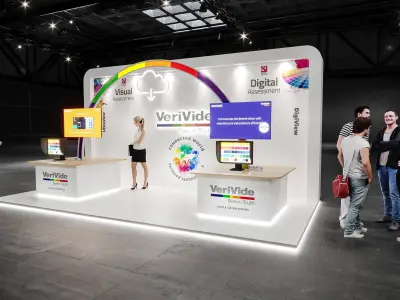 Exhibition Stand 6x3 3-sides open 3D model