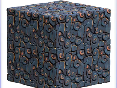 Stylized Floor Seamless Texture Texture 23