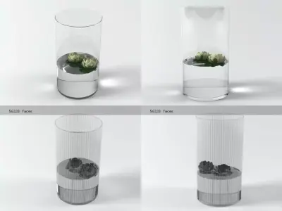 Water Lilies 3D model