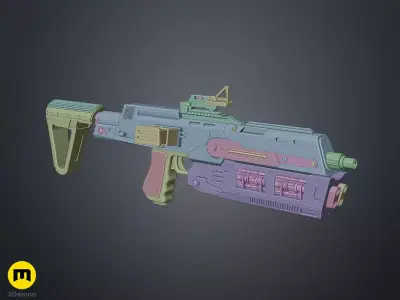 Sith Trooper  W48 Blaster 3D print model