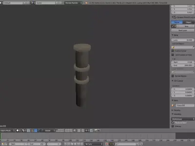 Red Tiles for flooring in blender and extra Low-poly 3D model