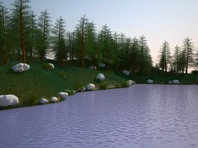 Landscape Model 02 3D model