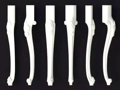 2leg High quality 3d models for processing on a cnc machine  3D model