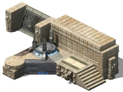 Different dimension - architecture - architecture 09 3D model