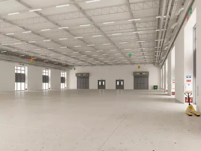 Exhibition Hall 37 3D model