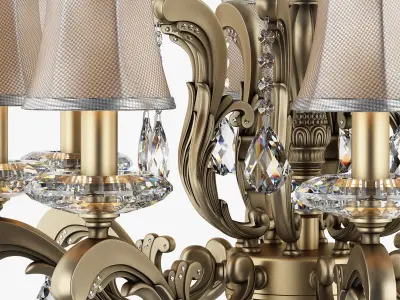 699088 Battitura Osgona Chandelier 3D model