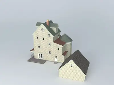 Ashley House Free 3D model