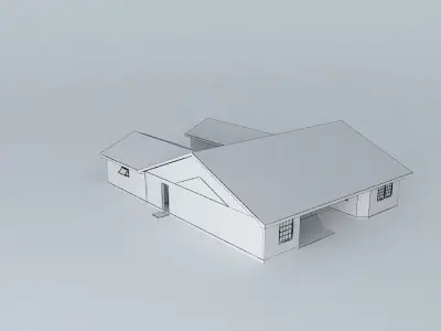 Expandable House Free 3D model