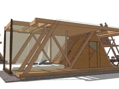 Creative Design-Holiday Cabin-0134 3D model