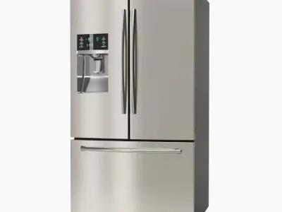 Samsung RF28HFEDBSG 3D model