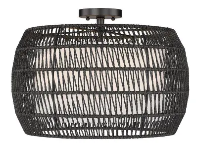 Golden Lighting Everly 4 Light Semi-Flush 3D model