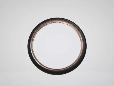 Pandora ME ring Low-poly 3D model