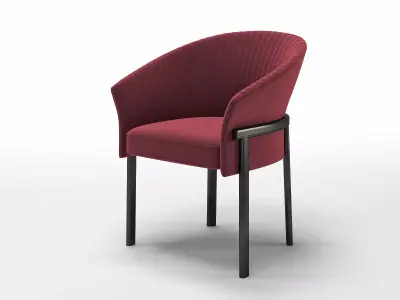 Valmy Dining Chair 3D model
