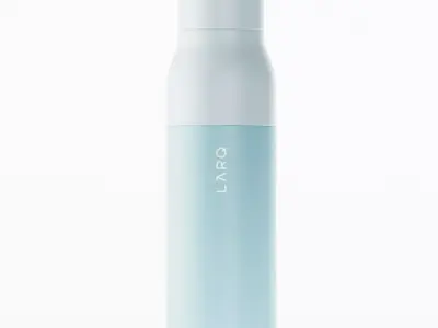 LARQ Self-Cleaning Reusable Water Bottle 500ml closed Low-poly 3D model