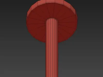 Camino Round 3D model