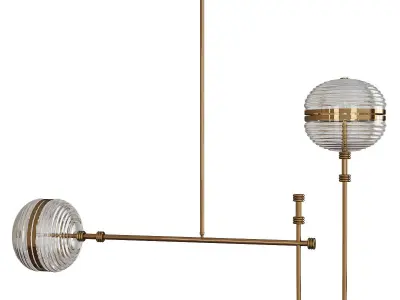 Ayler Ceiling Lamp collection Low-poly 3D model