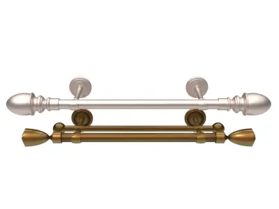 Curtain Rods No4 3D model