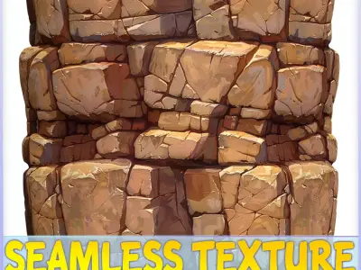 Stylized Wall Seamless Texture Texture 23