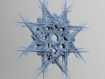 Haze Maze temple structure 2  3D model