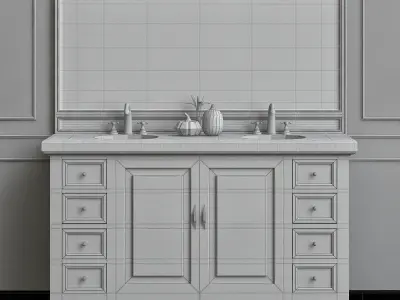 James Martin Signature Vanities Providence 3D model