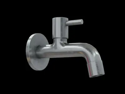 Disk Tap Low-poly 3D model