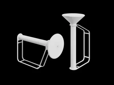 piton portable lamp by MUUTO Free 3D model