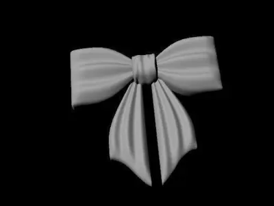 Central decor ornament for furniture 3D model 1091