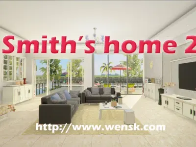 Smiths Home 2 Low-poly 3D model