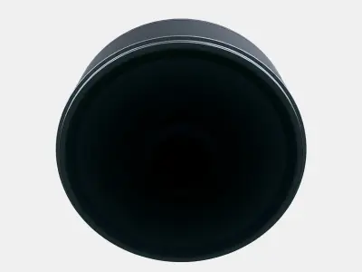 GLIMMA Unscented candle in metal cup Low-poly 3D model