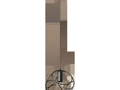 Chandelier VITALUCE Palmyra 1xE14 max  40W 3D model